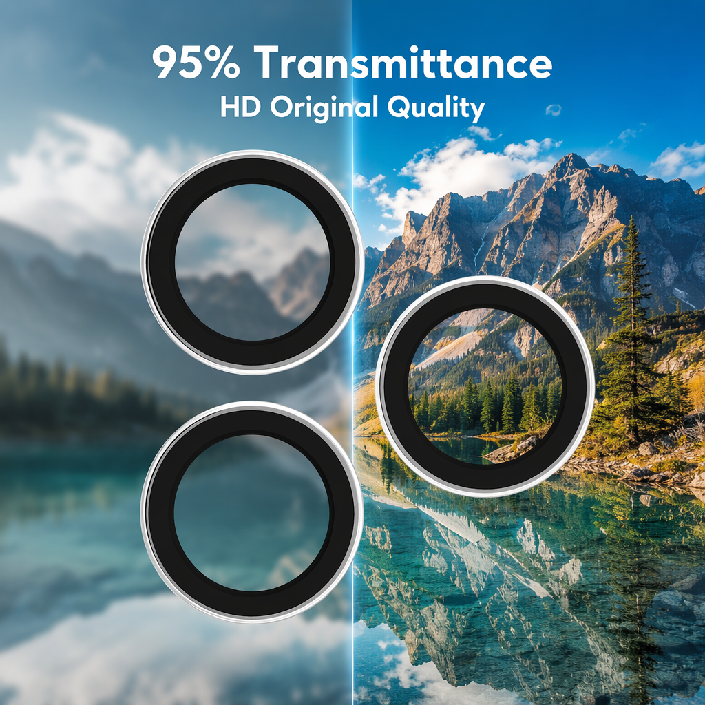 Titanium Alloy Frame Camera Lens Protector - Professional Metal Grade - Detail 24